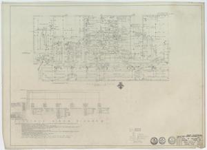 High School Building Abilene, Texas: Floor Plan & Electric Riser Diagram