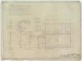 Technical Drawing: High School Cafeteria Abilene, Texas: Roof Framing Plan