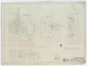 Primary view of object titled 'High School Auditorium Abilene, Texas: Second Floor and Mezzanine Floor Plan'.