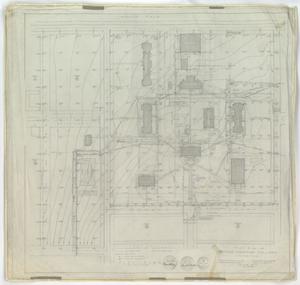 Primary view of object titled 'Abilene Christian College, Abilene, Texas: Plot Plan With Topography'.