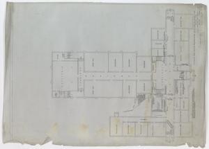 Primary view of object titled 'High School Building Abilene, Texas: Ground Floor'.