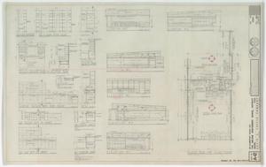 Primary view of object titled 'Elementary School Building, Abilene, Texas: Building Elevations & Class Room Floor Plan'.