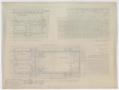Thumbnail image of item number 2 in: 'Junior High School Additions Abilene, Texas: East & West Wing Foundation Plans'.