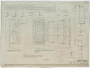 Primary view of object titled 'High School Auditorium Abilene, Texas: Roof & Gridiron Framing Plan'.