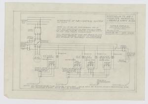 Sandefer Building, Abilene, Texas: Schematic of H & V Control System