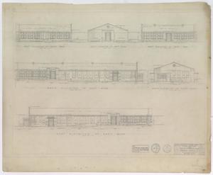 Primary view of object titled 'Junior High School Additions Abilene, Texas: Building Elevations'.