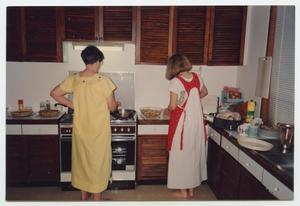 Primary view of object titled '[Two Women Cooking]'.