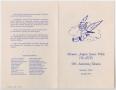 Thumbnail image of item number 3 in: '[Program for the WASP 30th Anniversary Reunion Dinner #6]'.