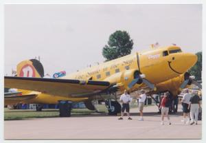 [Yellow Plane at Air Show #2]