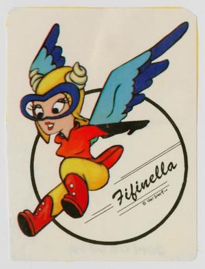 Primary view of object titled '[Fifinella Sticker]'.