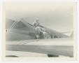 Photograph: [McLernon and McCarty with Plane]