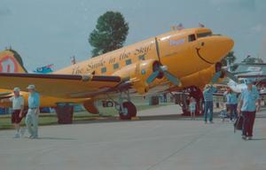 [Yellow Plane at Air Show #3]
