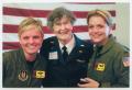 Photograph: [Brown with Female Air Force Pilots]