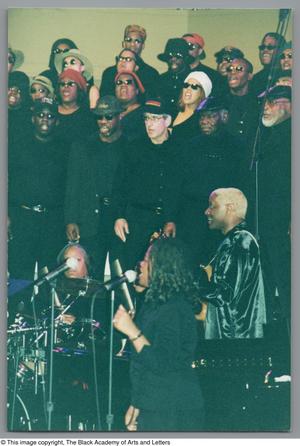 Primary view of object titled '[Black Music and the Civil Rights Movement Concert Photograph UNTA_AR0797-136-11-23]'.