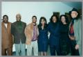 Photograph: [Tonya Blount and Curtis King posing with people]