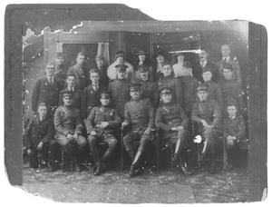 [Portrait of Soldiers in Wales]