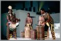 Photograph: [Moussa Diabate performing with drums]