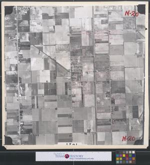 Primary view of object titled '[Aerial Photograph of North Pharr and Southeast Edinburg]'.