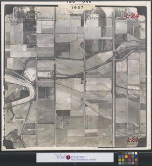 Primary view of object titled '[Aerial Photograph of South McAllen and North Hidalgo]'.