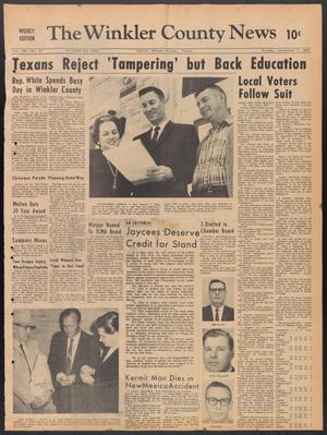 The Winkler County News (Kermit, Tex.), Vol. 30, No. 27, Ed. 1 Sunday, November 7, 1965
