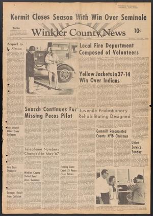 Winkler County News (Kermit, Tex.), Vol. 30, No. 26, Ed. 1 Sunday, November 20, 1966