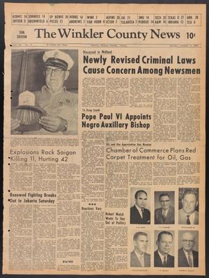 Primary view of object titled 'The Winkler County News (Kermit, Tex.), Vol. 30, No. 21, Ed. 2 Sunday, October 3, 1965'.