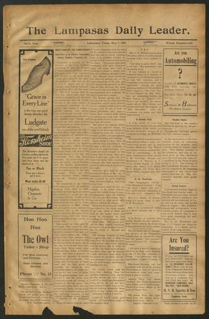 The Lampasas Daily Leader. (Lampasas, Tex.), Vol. 6, No. 1601, Ed. 1 Friday, May 7, 1909