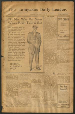 The Lampasas Daily Leader. (Lampasas, Tex.), Vol. 6, No. 1607, Ed. 1 Friday, May 14, 1909