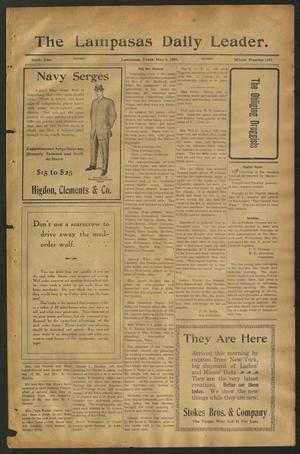 The Lampasas Daily Leader. (Lampasas, Tex.), Vol. 6, No. 1597, Ed. 1 Monday, May 3, 1909