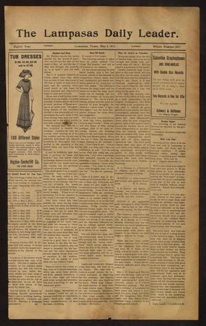 The Lampasas Daily Leader. (Lampasas, Tex.), Vol. 8, No. 2217, Ed. 1 Tuesday, May 2, 1911