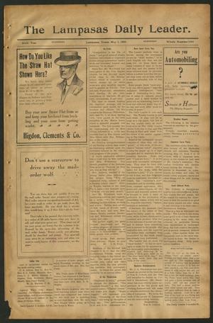 The Lampasas Daily Leader. (Lampasas, Tex.), Vol. 6, No. 1599, Ed. 1 Wednesday, May 5, 1909