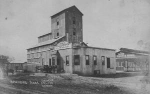 [Mill and Elevator Co. grain elevator in Rosenberg, Texas]