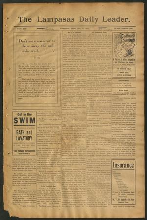 The Lampasas Daily Leader. (Lampasas, Tex.), Vol. 6, No. 1666, Ed. 1 Friday, July 23, 1909