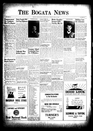 The Bogata News (Bogata, Tex.), Vol. 38, No. 31, Ed. 1 Friday, May 27, 1949