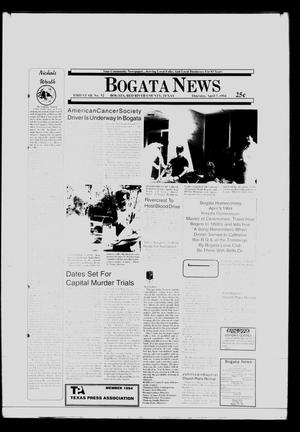 Bogata News (Bogata, Tex.), Vol. 83, No. 52, Ed. 1 Thursday, April 7, 1994
