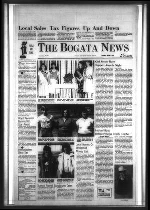 Primary view of object titled 'The Bogata News (Bogata, Tex.), Vol. 76, No. 24, Ed. 1 Thursday, March 12, 1987'.
