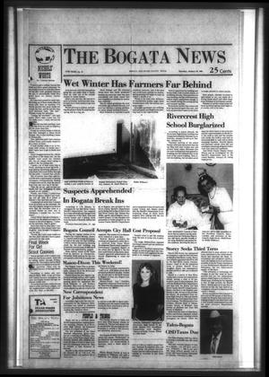 Primary view of object titled 'The Bogata News (Bogata, Tex.), Vol. 77, No. 16, Ed. 1 Thursday, January 28, 1988'.