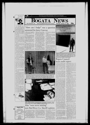 Primary view of object titled 'Bogata News (Bogata, Tex.), Vol. 91, No. 34, Ed. 1 Thursday, January 17, 2002'.
