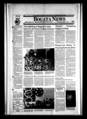 Bogata News (Bogata, Tex.), Vol. 83, No. 29, Ed. 1 Thursday, November 4, 1993