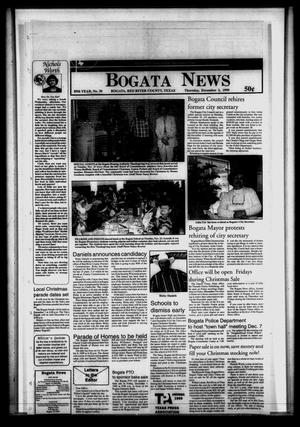 Bogata News (Bogata, Tex.), Vol. 89, No. 30, Ed. 1 Thursday, December 2, 1999