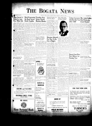 The Bogata News (Bogata, Tex.), Vol. 37, No. 24, Ed. 1 Friday, April 16, 1948