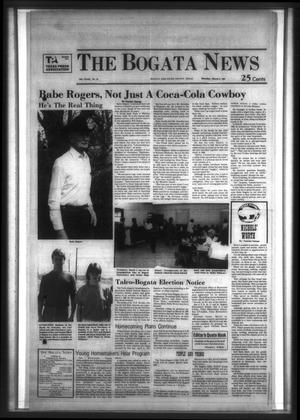 Primary view of object titled 'The Bogata News (Bogata, Tex.), Vol. 76, No. 23, Ed. 1 Thursday, March 5, 1987'.