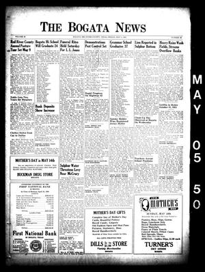 The Bogata News (Bogata, Tex.), Vol. 38, No. 28, Ed. 1 Friday, May 5, 1950