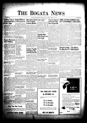 The Bogata News (Bogata, Tex.), Vol. 38, No. 49, Ed. 1 Friday, September 29, 1950