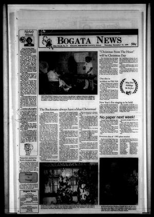 Primary view of object titled 'Bogata News (Bogata, Tex.), Vol. 89, No. 33, Ed. 1 Thursday, December 23, 1999'.