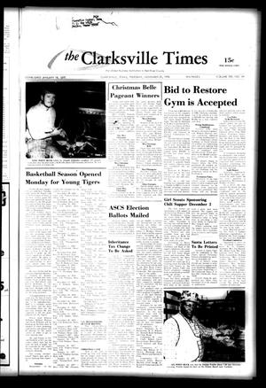 The Clarksville Times (Clarksville, Tex.), Vol. 104, No. 54, Ed. 1 Thursday, November 25, 1976