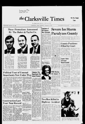 Primary view of object titled 'The Clarksville Times (Clarksville, Tex.), Vol. 99, No. 51, Ed. 1 Thursday, January 6, 1972'.