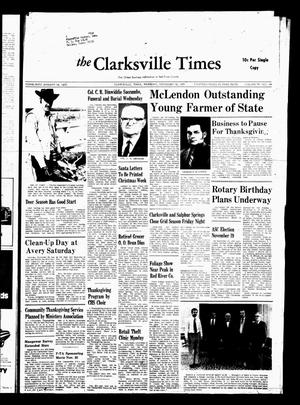 The Clarksville Times (Clarksville, Tex.), Vol. 99, No. 44, Ed. 1 Thursday, November 18, 1971