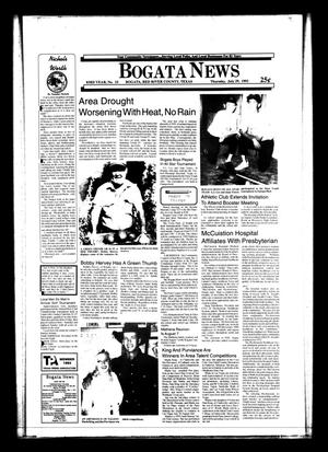 Primary view of object titled 'Bogata News (Bogata, Tex.), Vol. 83, No. 15, Ed. 1 Thursday, July 29, 1993'.