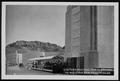 Primary view of [Postcard image of "Visitors Waiting For Elevator To Boulder Dam Powerhouse"]